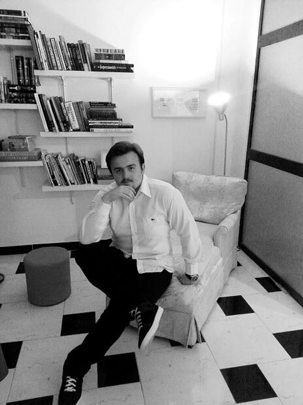 Fatlum Meholli in Gallery BW