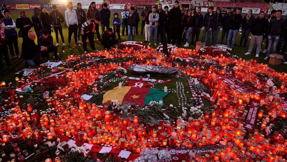 FBL-ROMANIA-CAMERON-PATRICK-EKENG-COMMEMORATION