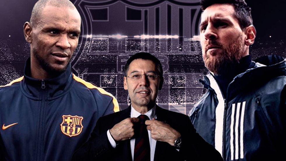 FC Barcelona Lionel Messi Eric Abidal Josep Maria Bartomeu Futbol 465216034 144424381