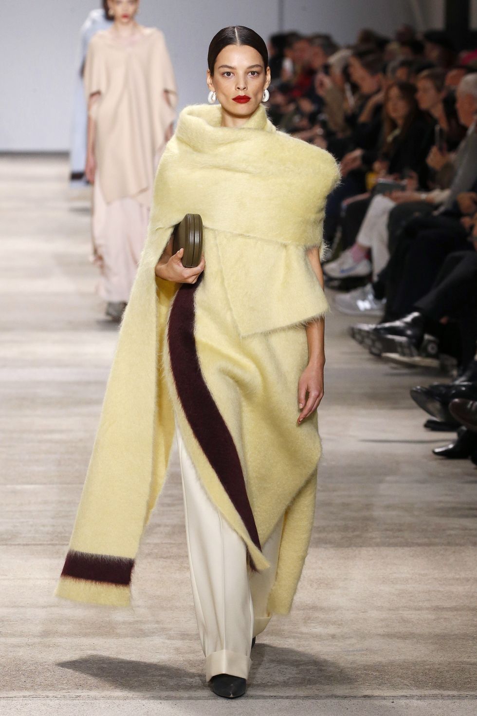 february 19th a model walks the runway during the jil news photo 1597960633