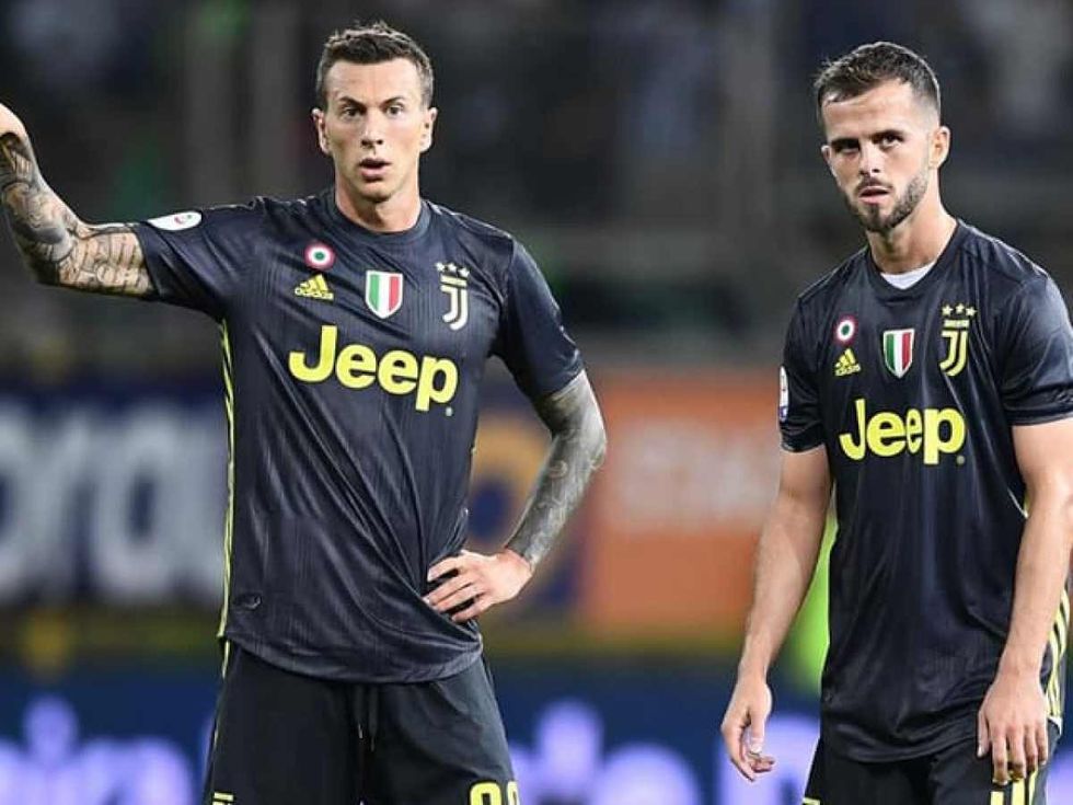 Federico Bernardeschi Miralem Pjanic Juventus