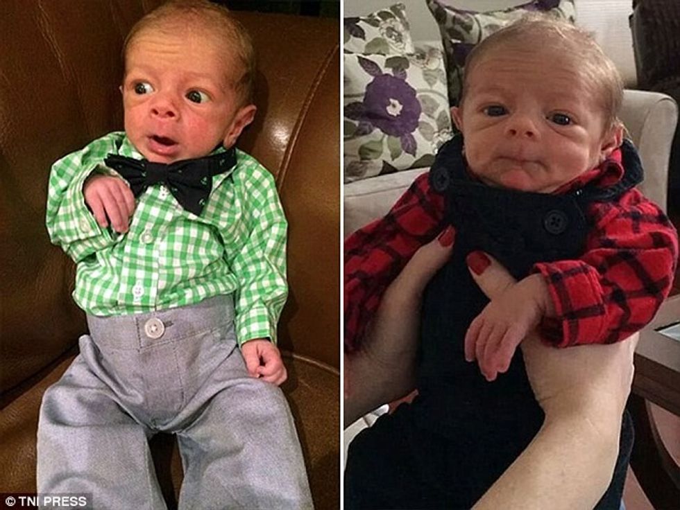 Fëmijët e vegjël duken sikur te rritur ne moshe te mesme foto 2