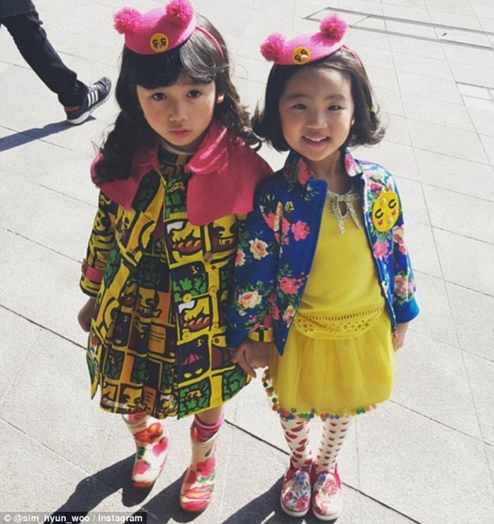 Fëmijët modern që morën shumë vëmendje në Javën e Modës në Seul foto 3