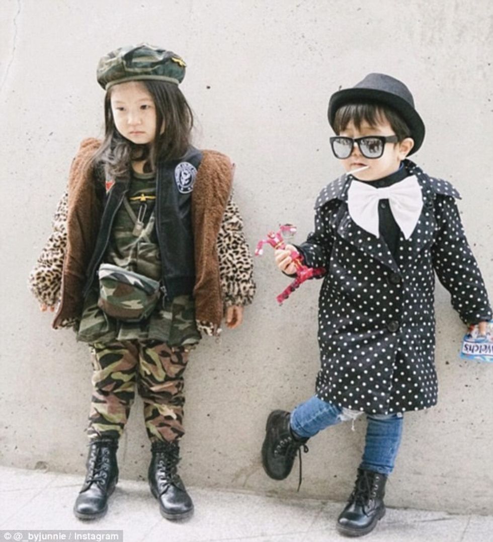 Fëmijët modern që morën shumë vëmendje në Javën e Modës në Seul foto