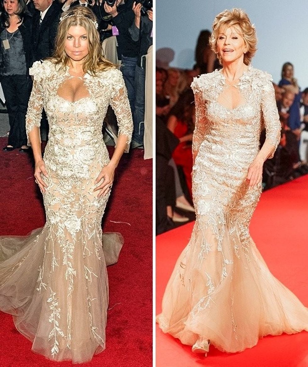 Fergie vs. Jane Fonda