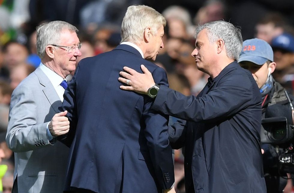 Ferguson Wenger Mourinho