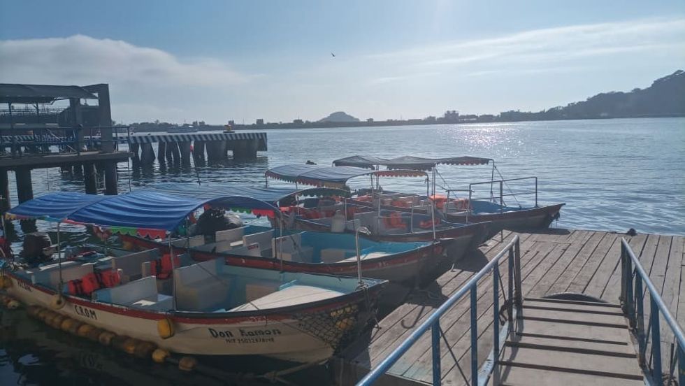 Ferry to Stone Island, Mexico