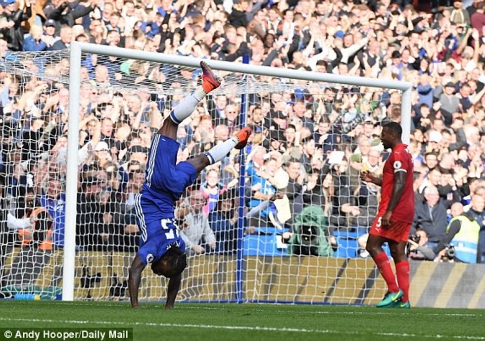 Festimi i golit të tretë nga Victor Moses