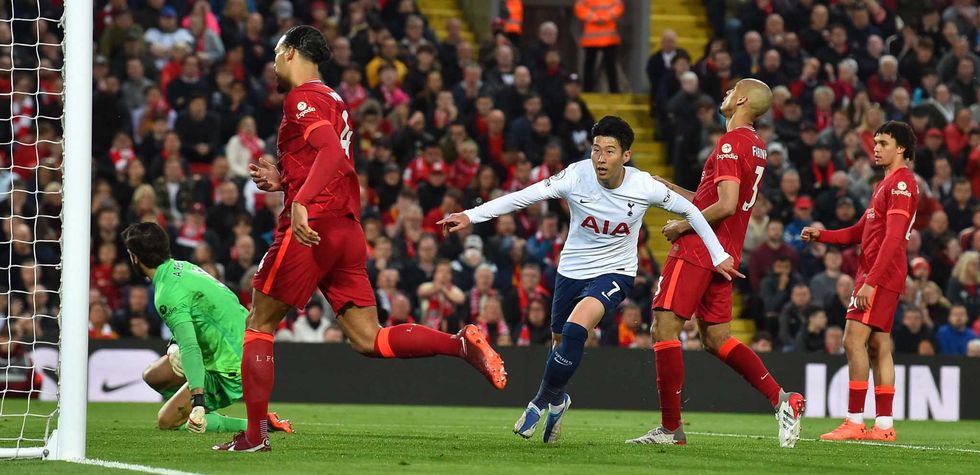 firstteam premierleague liverpool away heungminson 1