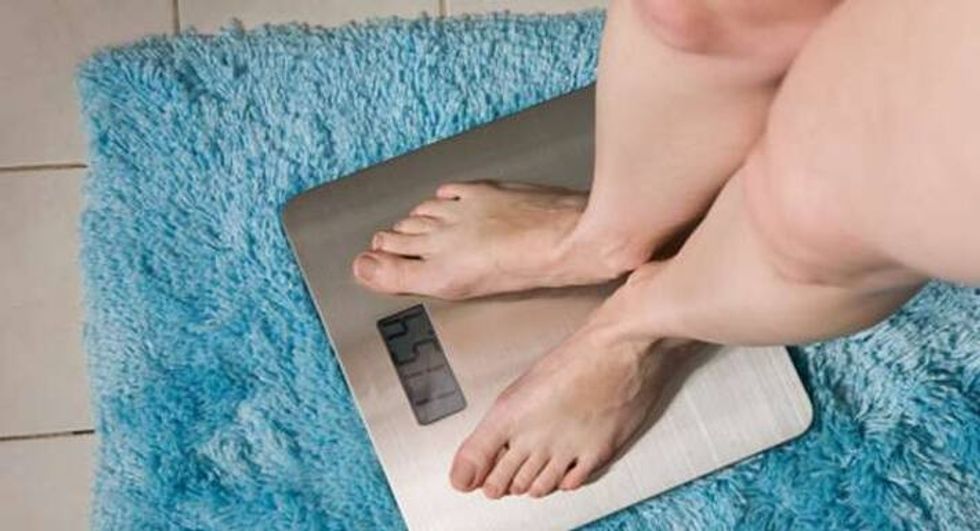 Fitness weighing scale THS