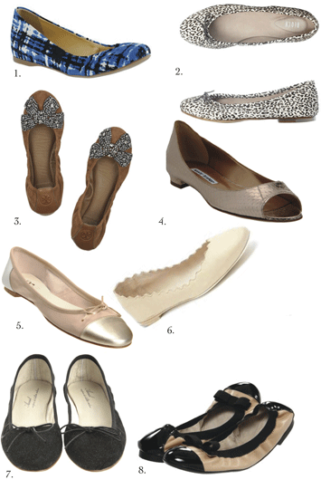 flat shoes fall 2012