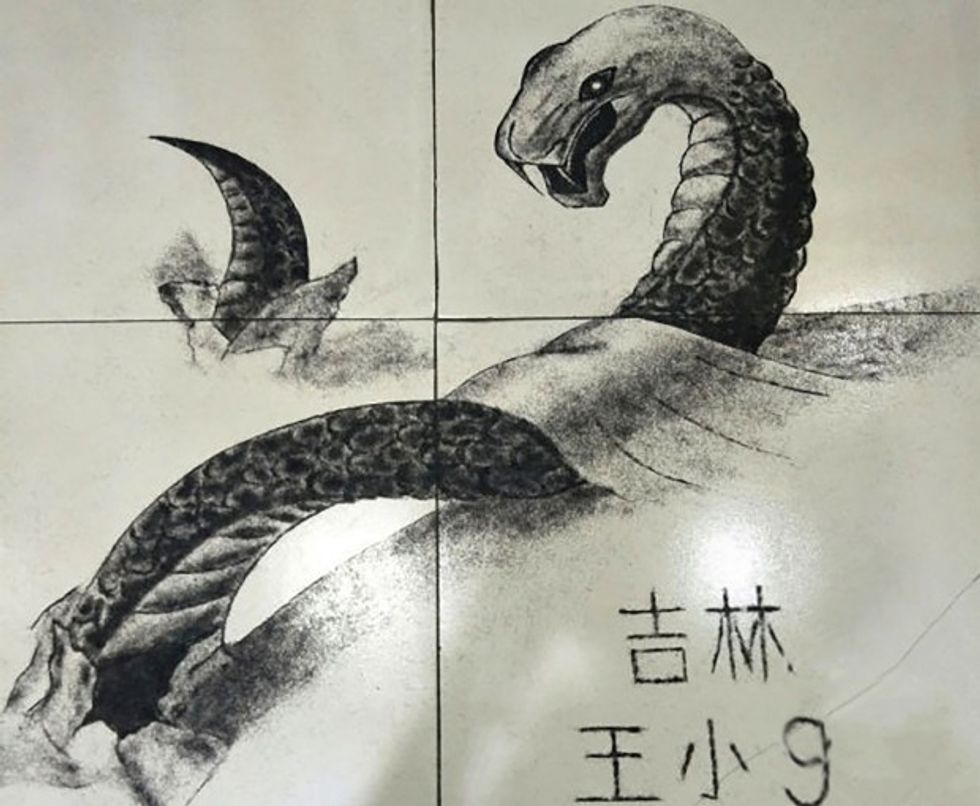 Flokët e prerë nga klientët i kthen ne vepra arti foto 3