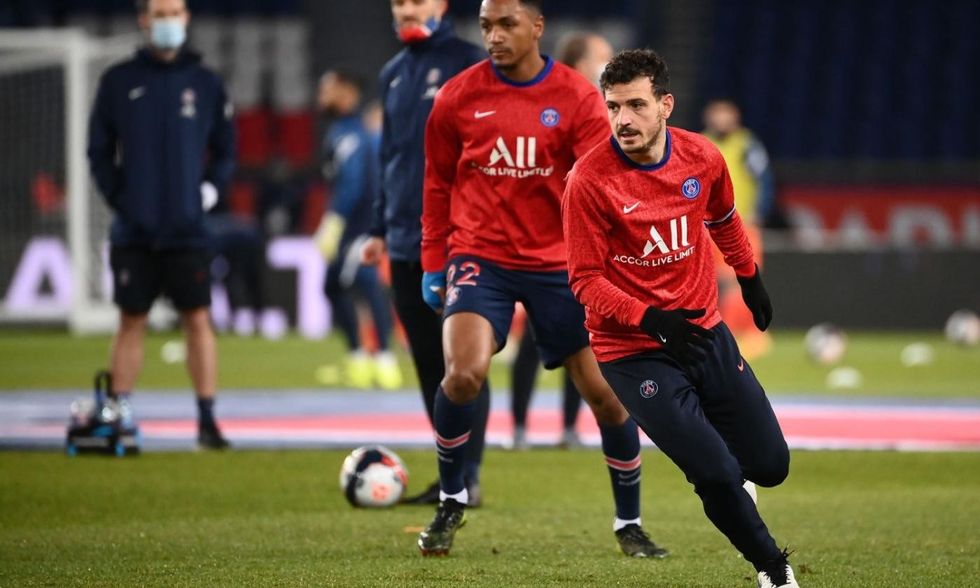 florenzi.psg .2020.21.riscaldamento.