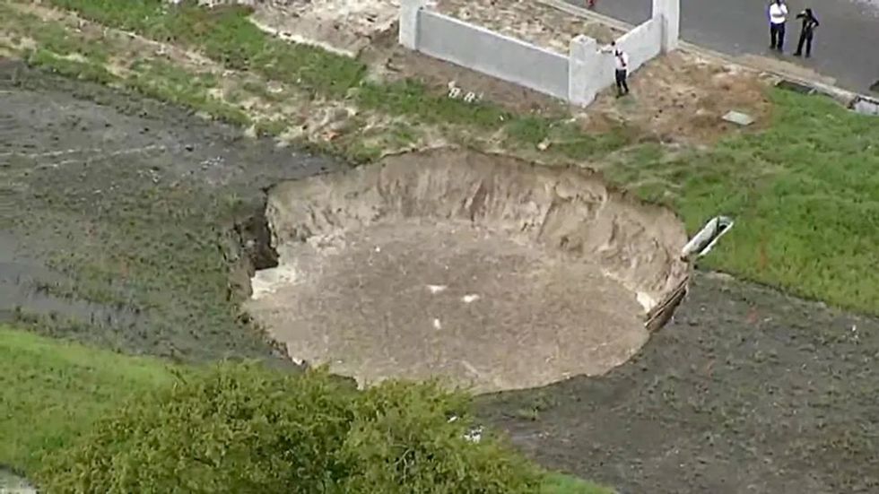 Florida sinkhole three