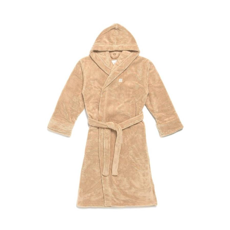 fluffy bath robe beige ret sq