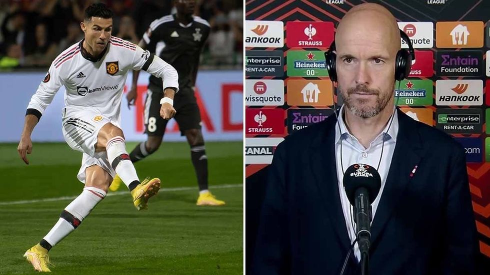 Following the end of Cristiano Ronaldos goal drought Erik ten Hag discusses his future