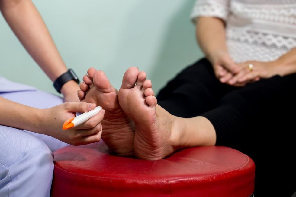 foot test for peripheral neuropathy