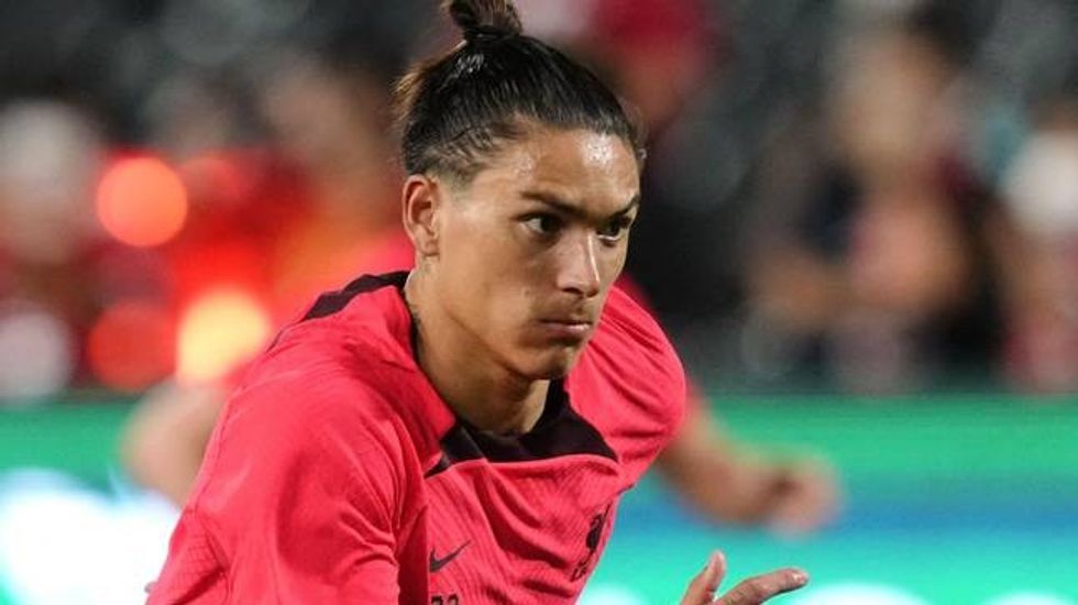 Footage from pre season hasn't done Nunez any favours. Image: Alamy