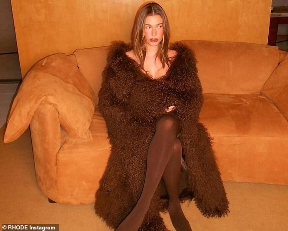 For the past few months, the beauty has been covering up her body with large coats