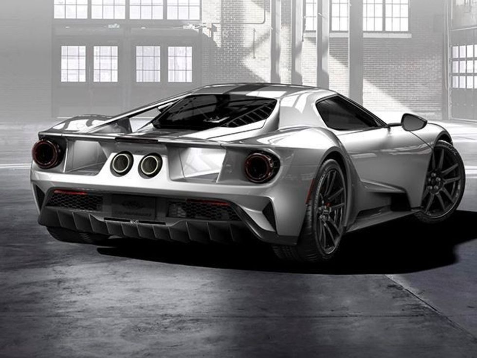 Ford prezanton modelin GT te punuar nga shume fibra karboni foto 2