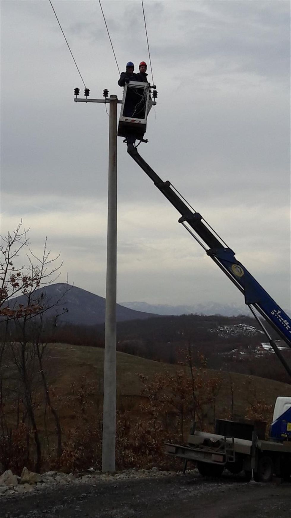 Foto gjate punimeve ne Disllokin e NS Quka Brain. 1