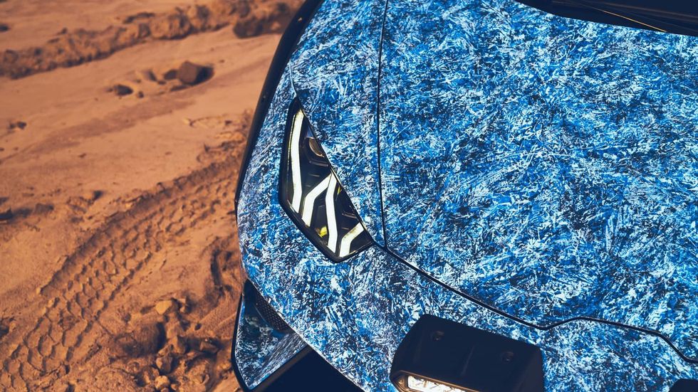 foto lamborghini huracan sterrato opera unica