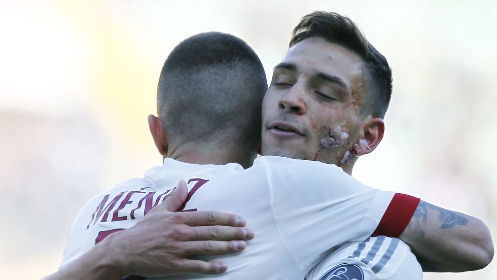 Foto LaPresse - Spada 25 aprile 2016 Verona ( Italia) Sport Calcio Hellas Verona - Milan Campionato di Calcio Serie A TIM 2015 2016 - Stadio