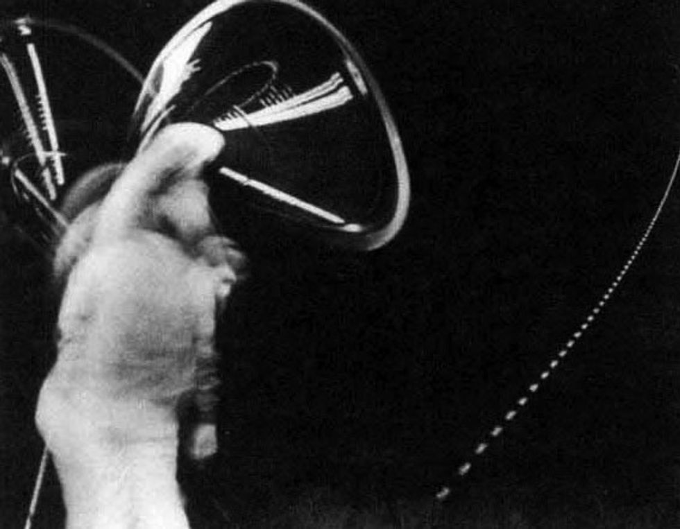 FOTO2 richard checani la trajectoire dune balle de golf 1950 1955