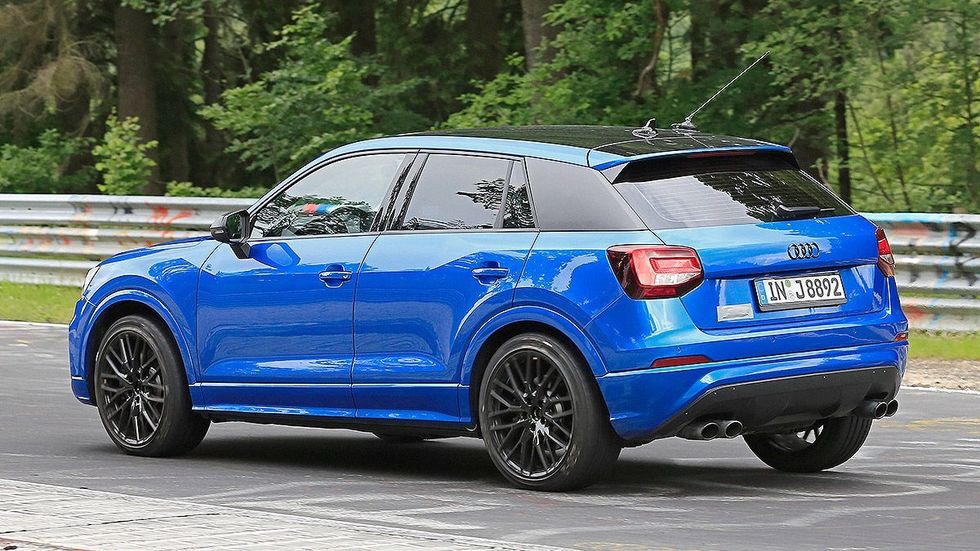 Fotografohet gjatë fazës së testimit Audi SQ2 foto 2