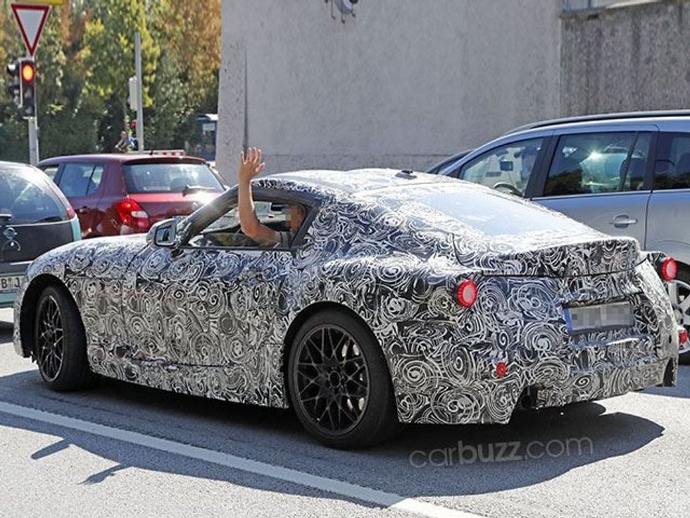 Fotografohet modeli Supra nga Toyota derisa ishte ne fazen e testimit foto 4