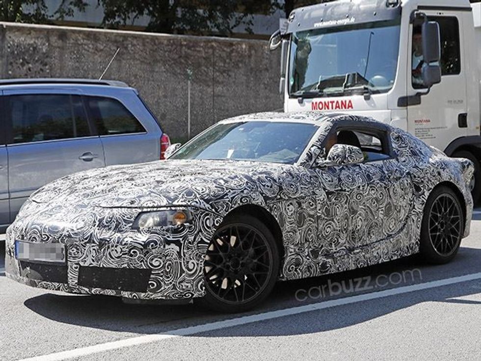 Fotografohet modeli Supra nga Toyota derisa ishte ne fazen e testimit foto 8