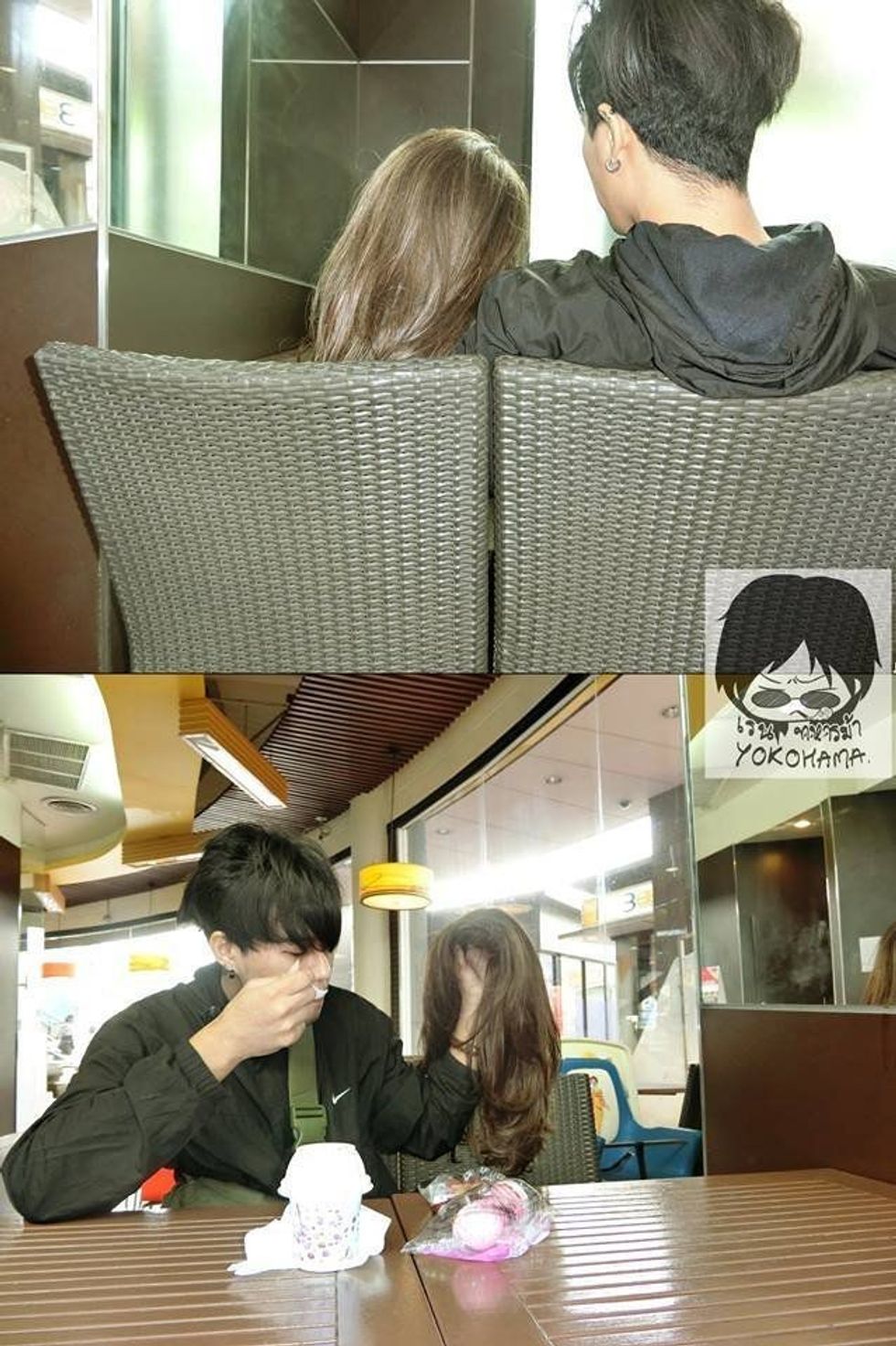 Fotografohet në atë mënyrë qe te duket sikur eshte ne momente intime me te dashuren foto 3