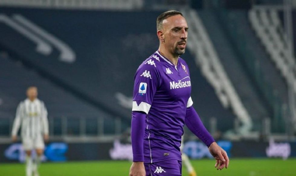 Franck Ribery quitte la Fiorentina