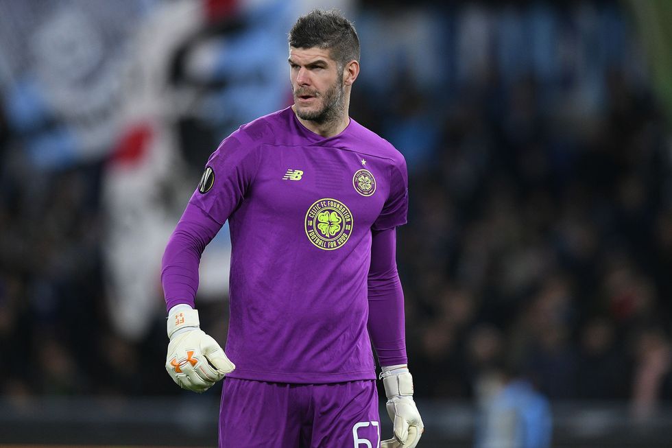 fraser forster of celtic during the uefa europa league group sta 1390323