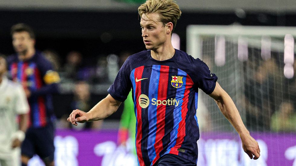 Frenkie de Jong Barcelona 2022 pre season