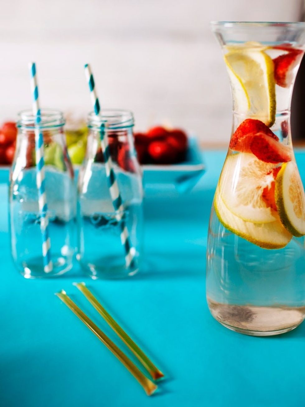 fruit infused water