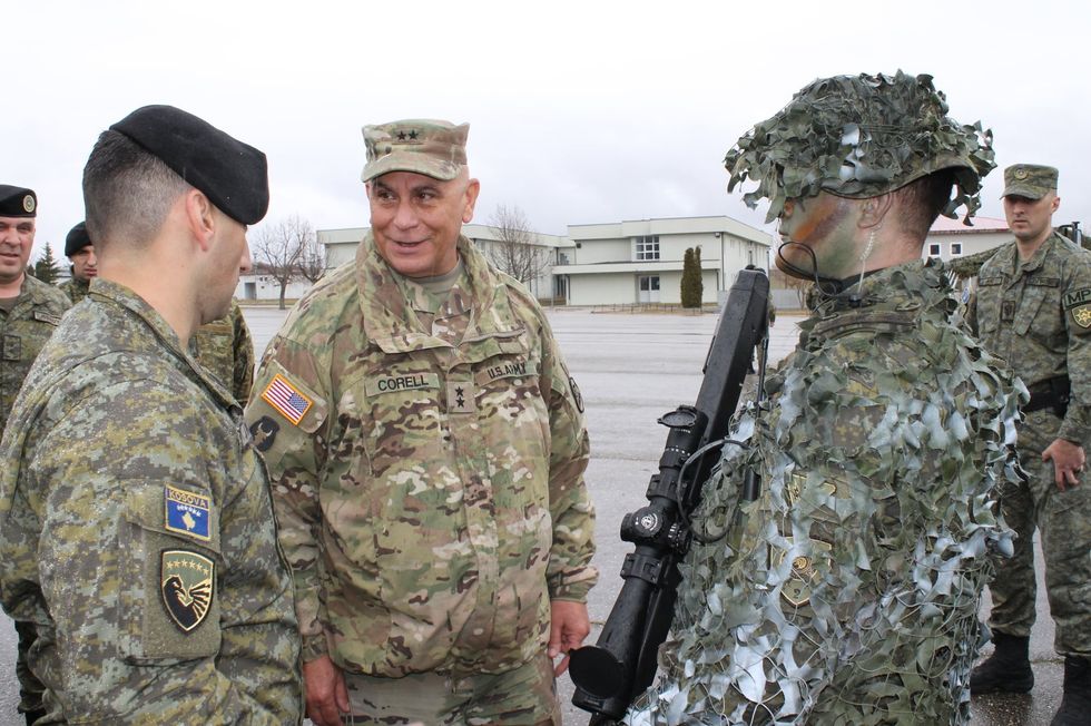 FSK General Corell visit