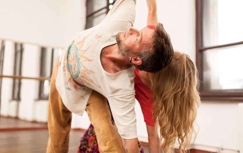 Fun Yoga Poses for Two People 2