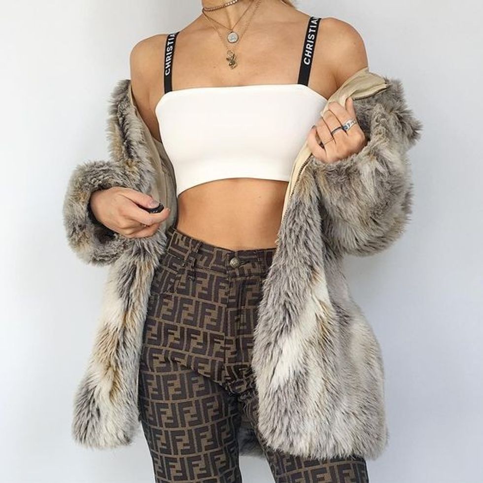 fur coats trend 2018 streetstyle 15