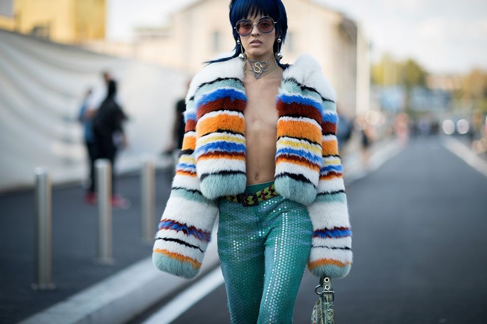 fur coats trend 2018 streetstyle 5