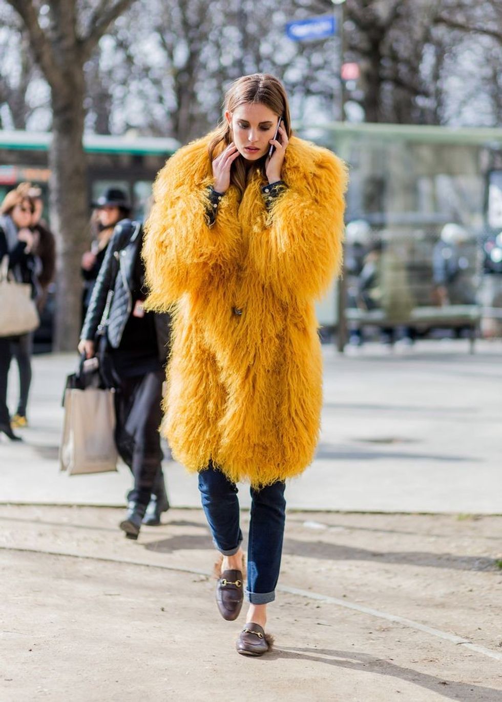 fur coats trend 2018 streetstyle 6