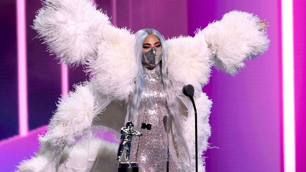 Gaga mask 2020 vmas 2