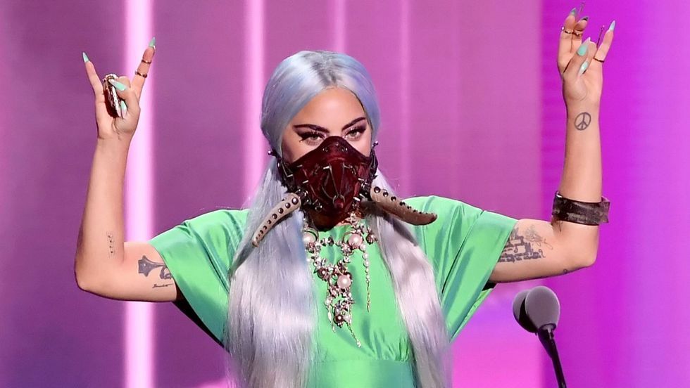 Gaga mask 2020 vmas 3