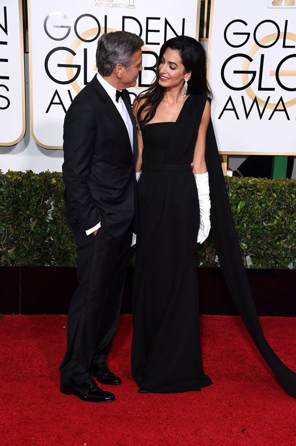 George Clooney Amal Alamuddin Golden Globes 2015