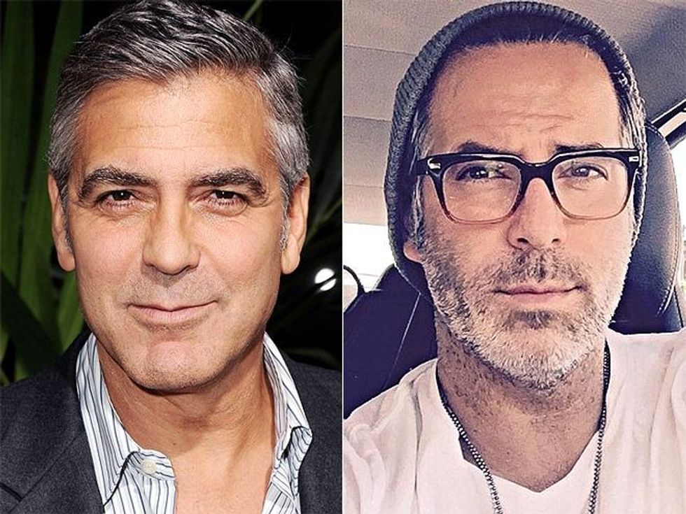 George Clooney dhe Guillermo Zapata