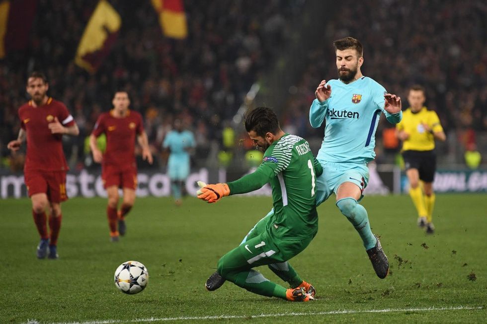 Gerard Pique Alisson