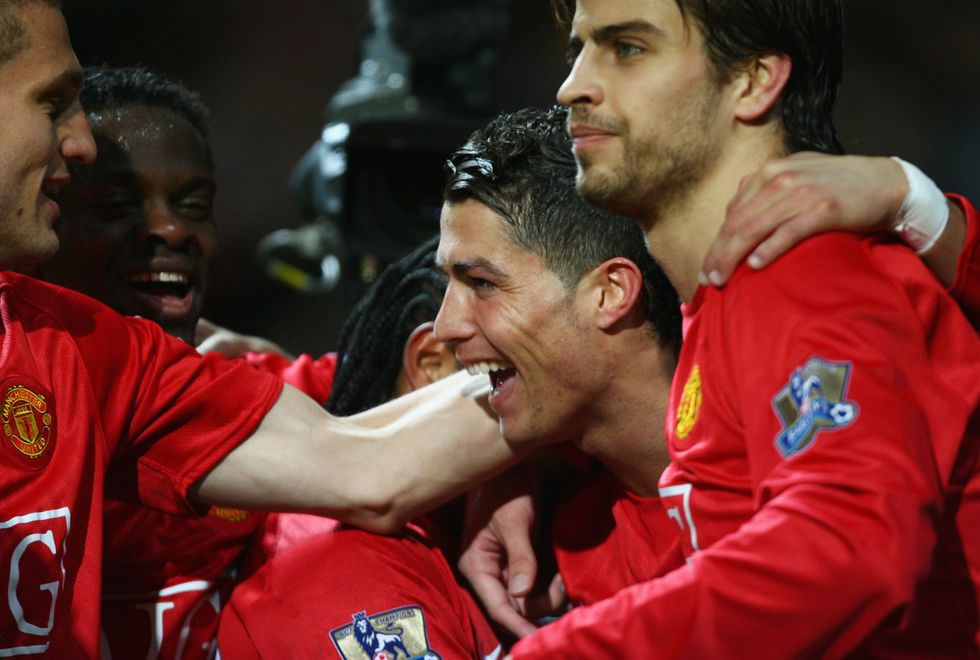 Gerard Pique Ronaldo