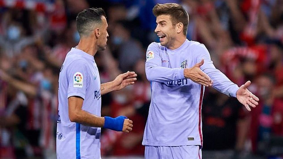 Gerard Pique says Barcelona played three hours and still didnt