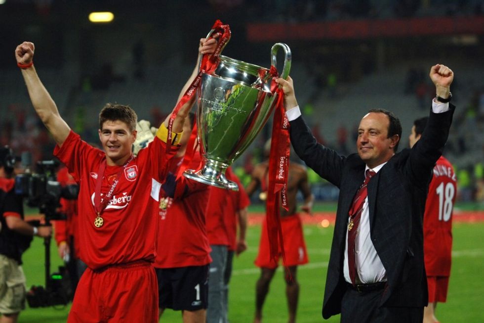 Gerrard fitoi Ligën e Kampionëve me Liverpoolin në 2005, por nuk ishte gjithçka rozë atë verë dhe ai ishte në prag të bashkimit me rivalët Chelsea