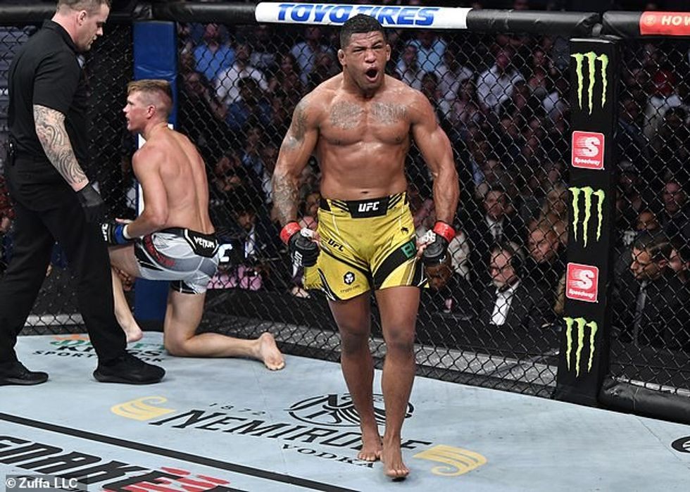 Gilbert Burns is tipping the wrestling of Covington to win the day in Las Vegas